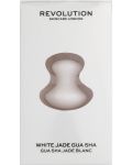 Revolution Skincare Гуа ша White Jade, 1 брой - 1t