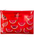 Revolution Skincare x Jake Jamie Комплект микрофибърни кърпи Watermelon, с несесер, 3 броя - 1t