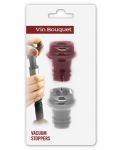 Резервни тапи за ръчна вакуум помпа Vin Bouquet - Силиконови - 3t