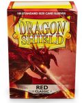 Dragon Shield Titanius Red Classic - червени (100 бр.) - 2t