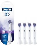 Резервни глави Oral-B - iO Radiant White, 4 броя, бели - 2t