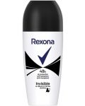 Rexona Стик против изпотяване Invisible Black & White, 50 ml - 1t