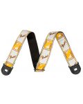 Ремък за китара Fender - Quick Grip Strap W/YL/BR, жълт - 1t