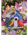 Пъзел Cobble Hill от 1000 части - Пролетна къщичка за птици - 2t