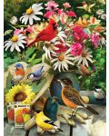 Пъзел Cobble Hill от 500 части - Градински птици, Грег Джордано - 2t