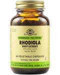 Rhodiola Root Extract, 60 растителни капсули, Solgar - 1t