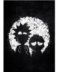 Метален постер Displate - Rick and Morty - 1t