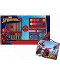 Рисувателен комплект Disney - Spider-Man, 52 елемента - 1t