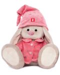 Плюшена играчка Budi Basa - Зайка Ми, с розова пижама, 23 cm - 1t