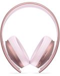 Гейминг слушалки  - Gold Wireless Headset, Rose Gold, 7.1, розови - 5t