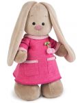 Плюшена играчка Budi Basa - Зайка Ми, в розова рокля с черешки, 25 cm - 1t