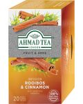 Rooibos & Cinnamon Плодов чай, 20 пакетчета, Ahmad Tea - 1t