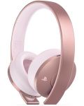 Гейминг слушалки  - Gold Wireless Headset, Rose Gold, 7.1, розови - 4t