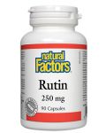 Rutin, 250 mg,  90 капсули, Natural Factors - 1t