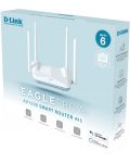 Рутер D-Link - R15 EAGLE PRO AI, 1.5Gbps, бял - 6t