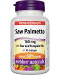 Saw Palmetto, 90 капсули, Webber Naturals - 1t