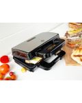 Сандвич-тостер MasterChef - MC ES SDA016, 1000W, 1 степен, сребрист/черен - 2t