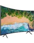 Телевизор Samsung 65NU7372 - 65", LED, UHD, Curved, черен - 1t
