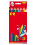 Цветни моливи Sense – 12 броя - 1t