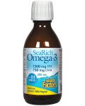 SeaRich Omega-3 with D3, 200 ml, Natural Factors - 1t