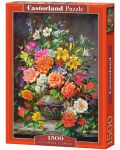 Пъзел Castorland от 1500 части - Септемврийски цветя, Алберт Уилямс - 1t