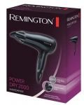 Сешоар Remington - D3010 Power Dry, 2000W, 3 степени, черен - 2t