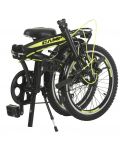 Сгъваем градски велосипед CAMP - Q10, 20", черен/жълт - 6t