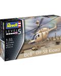 Сглобяем модел Revell Военни: Вертолети - OH-58 Kiowa - 5t