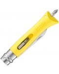 Сгъваем нож за майстори Opinel - №9, DIY, жълт - 2t