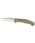 Сгъваем нож Dulotec - K213, зелен - 1t