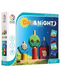 Детска логическа игра Smart Games Preschool Wood - Ден и нощ - 1t