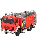 Сглобяем модел Revell Съвременни: Камиони - Пожарникарски камион Мерцедес Бенц 1625 - 1t
