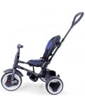 Сгъваема детска триколка QPlay - Rito Plus, Eva Wheels, Blue - 6t