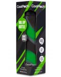 Сгъваема силиконова бутилка Cool Pack Pump - Zebra Green, 600 ml - 3t