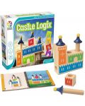 Детска логическа игра Smart Games Preschool Wood - Логически замък - 3t
