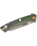 Сгъваем нож Dulotec - K215, зелен - 5t