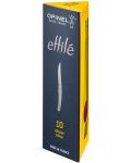 Сгъваем нож Opinel Les Effiles - 10 cm, маслиново дърво, в кутия - 4t