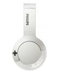 Безжични слушалки Philips - SHB3175WT, бели - 2t