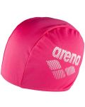 Шапка за плуване Arena - Polyester II Cap, розова - 1t