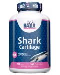 Shark Cartilage, 750 mg, 100 капсули, Haya Labs - 1t