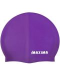 Шапка за плуване Maxima - лилава - 1t