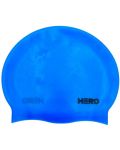 Шапка за плуване HERO - Silicone Swimming Helmet, светлосиня - 1t