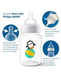 Шише за хранене Philips Avent Classic+, 260 ml, лимитирана серия, пингвин - 3t