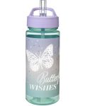 Бутилка за вода Undercover Scooli - Aero, Butterfly, 400 ml - 1t