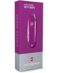 Швейцарски джобен нож Victorinox - Classic SD, Tasty Grape - 4t