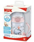 Шише за сок Nuk First Choice - Disney, 150 ml, розово, Йори - 2t