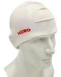 Шапка за плуване HERO - Silicone Swimming Helmet, бяла - 2t