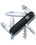 Швейцарски джобен нож Victorinox Spartan - Черен, 12 функции - 1t
