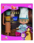 Комплект Маша и Мечока Simba Toys – Кукла Маша с печка и аксесоари - 2t