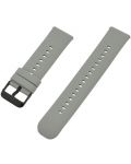 Силиконова каишка Xmart - Watch Band, 22 mm, сива - 1t